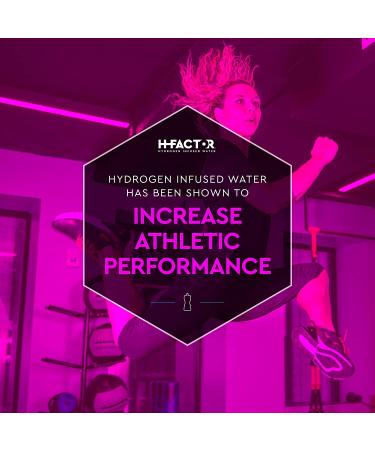 H Factor Tart Cherry Infused Hydrogen Water - Natural Pre/Post Workout Recovery, Supports Athletic Performance, Delivers Antioxidants - 11 Fl Oz (Pack of 12) - Buy Online on GoSupps.com