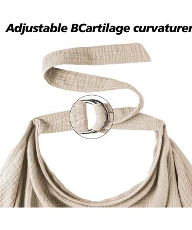 Soft Cotton Breastfeeding Cover - Adjustable Strap Nursing Cover for Mom - Multi-Use Car Seat and Stroller Cover (Khaki) - Buy Online on GoSupps.com