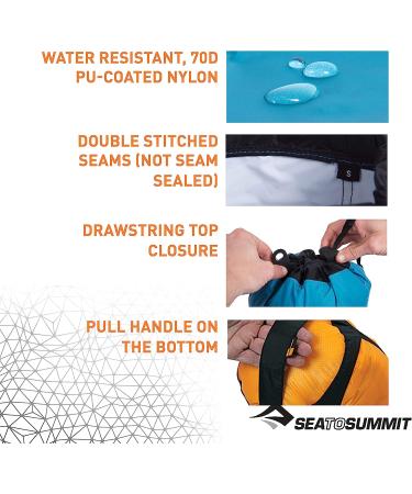 Sea to Summit 10L Nylon Compression Sack - Space-Saving Outdoor & Travel Storage - Buy Online on GoSupps.com
