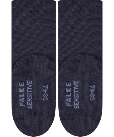 FALKE Unisex Baby Cotton Soft-Top Socks | Gentle Grip Leg | Elasticated Ankle | Blue Pink | 1 Pair | Sensitive | 6-12 Months - Buy Online on GoSupps.com