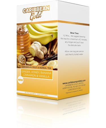 Caribbean Gold Fruit and Herbal Teas-Four Flavours - Buy Online on GoSupps.com