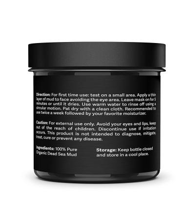 Aromasong 100% Pure Dead Sea Mud Mask for Face - Natural Skin Care for Acne & Pores - Buy Online on GoSupps.com