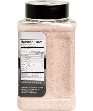 Sundhed Pink Himalayan Gourmet Salt Refill | 750g (26.45oz) Natural Rock Salt for Seasoning | Keto & Kosher Certified - Buy Online on GoSupps.com