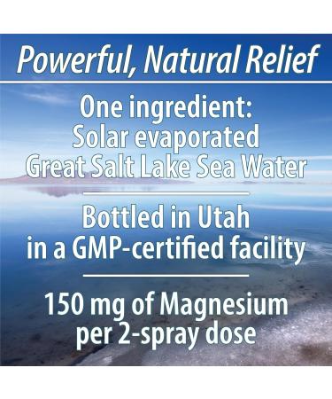 Magnesium Oil Spray for Feet and Legs | Big 12oz Bottle | Made in The USA | Topical Ionic Magnesium Chloride Lotion for Body Joints | Promotes Relaxation, Relief from Muscle Cramps | 12 Fl Oz (Pack of 1) - Buy Online on GoSupps.com