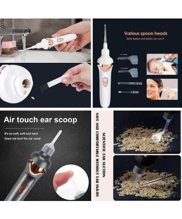 Portable Ear Vacuum Wax Remover with LED Light - Gentle Ear Cleaning Kit for Children and Adults - Buy Online on GoSupps.com