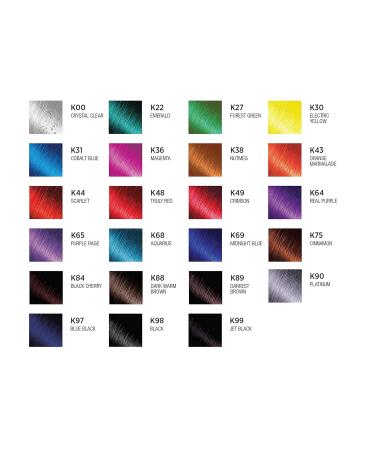 Kiss Express Semi-Permanent Hair Color Black 3.5 Fl Oz (Pack of 2) - 100mL (3.5 US fl.oz), 2 Count - Buy Online on GoSupps.com