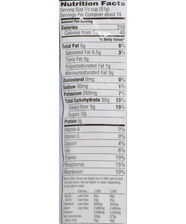 Quaker Natural Granola Oats Honey Raisins and Almonds - Two 34.5oz Bags - Buy Online on GoSupps.com