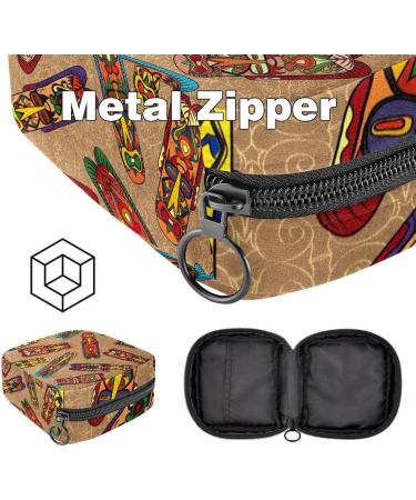 Shop African Ethnic Napkin Storage Bag | Stylish Holder for Menstrual Cups & Nursing Pads - Perfect for Women & Teen Girls - Buy Online on GoSupps.com