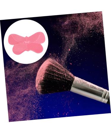 Angoily 1pc Silicone Scrub Pad Beauty Tool Cleaning Accessories Makeup Cleaning Mat Makeup Brush Scrubber Beauty Brush Cleaning Instrument Cosmetic Pink Cleaning Brush Silica Gel - Buy Online on GoSupps.com