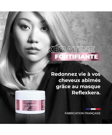 Coiffance - Reflexkera Keratin Mask Camelina Oil and Coconut Oil Fortifying Formula For Sensitized Hair 100% Made in France 200ml - Buy Online on GoSupps.com