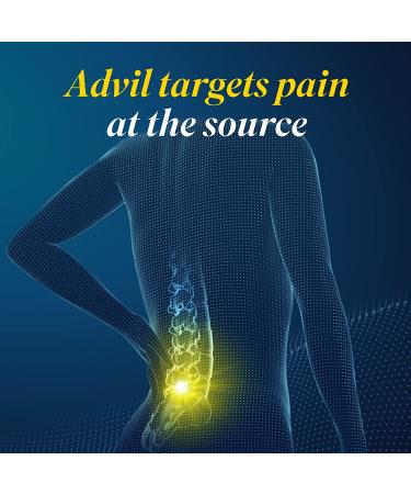 Advil Liqui-Gels Pain Reliever 200mg - 160 Liquid Capsules for Headache, Backache & Joint Pain - Buy Online on GoSupps.com