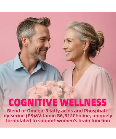 Multivitamin for Women Gummies for 40+ with Omega-3, Niacinamide, B-Complex, Lutein, Iron, Choline, Phosphatidylserine, Vitamin D3 for Skin, Hair, Energy, Immune, Bone - Vegan, Sugar Free, 120Cts - Buy Online on GoSupps.com