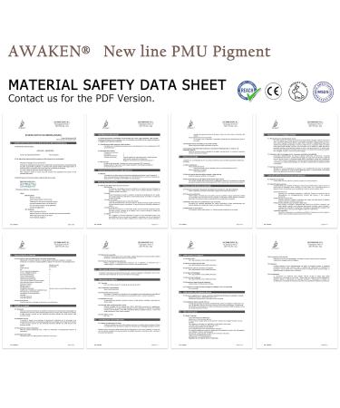 AWAKEN PMU Ink - Premium Semi-Permanent Microblading Ink for Eyebrows & Eyeliner | Compliant with 2022 EU Legislation | Ship Internationally - Buy Online on GoSupps.com