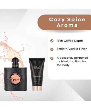 Black Opium by Yves Saint Laurent Eau de Parfum Spray 50ml & Shimmering Moisturising Fluid 50ml - Buy Online on GoSupps.com