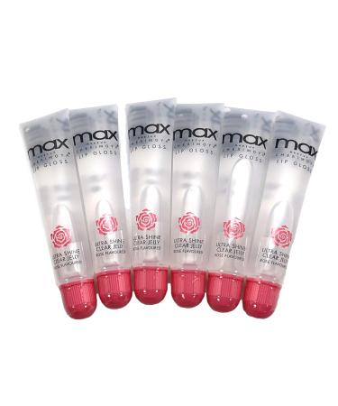 Buy MAX MAKEUP CHERIMOYA Clear Lip Polish in Rose - Bulk Supply for International Shipping - Buy Online on GoSupps.com