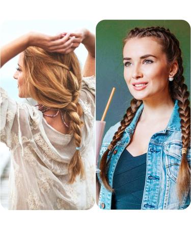 Shop Dadabig 400 Mini Hair Tie Set | Colorful Cotton Elastic Ponytail Bands for Women & Kids | Seamless Multicolored Accessories - Buy Online on GoSupps.com