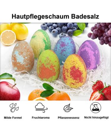 Bath Bombs for Kids with Surprise Inside 6 Pcs Dino Egg Handmade Natural Fizzy Bath Bombs Dinosaur Toys for Girls Boys Christmas Birthday Easter Gift Set (6 * 130g) Dinosaur Toys-6pcs - Buy Online on GoSupps.com