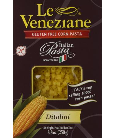 Le Veneziane Italian Gluten Free Corn Pasta Ditalini 250