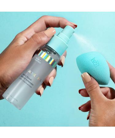 REAL TECHNIQUES Sponge+ Beauty Makeup Blenders for Facial Cleanser Foundation and Setting Powder Probiotic infused (3 Piece Kit) - Buy Online on GoSupps.com