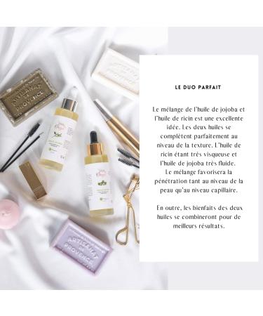 CASTOR OIL + JOJOBA OIL ORGANIC COLD PRESSED - 100% NATURAL REGULATING HAIR - LASHES - BEDS NAILS DEEP Nourishes Skin Face & Body 2 x 60 ml - Buy Online on GoSupps.com