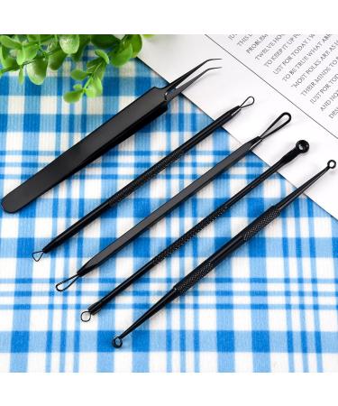 tesrgre Blackhead Remover Pimple Popper Tool Kit 11 Pcs Pimple Extractor Tool Acne Kit for Blackhead - Buy Online on GoSupps.com