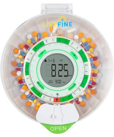 LiveFine Replacement Key for Pill Dispensers - LVFNEPDC, LVFNEPDF, LVFWIFIPDC, LVFWIFIPDF - Buy Online on GoSupps.com