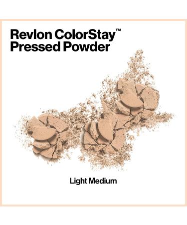 Revlon ColorStay 16 Hour Face Powder - Longwear Medium to Full Coverage with Flawless Finish - Oil-Free Shine Control - 830 Light Medium - 2.4 Oz - Buy Online on GoSupps.com