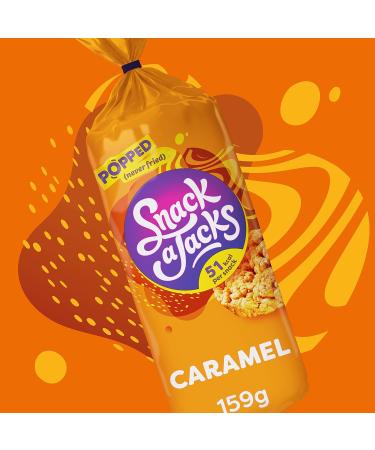 Buy Snack a Jacks Caramel Rice Cakes 159g | Delicious & Crunchy Treats for All | International Shipping Available - Buy Online on GoSupps.com