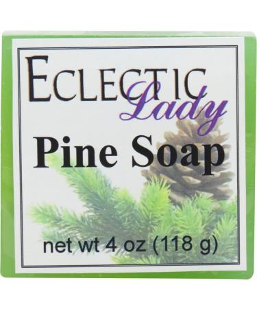 Pine Glycerin Soap by Eclectic Lady 4 oz Bar