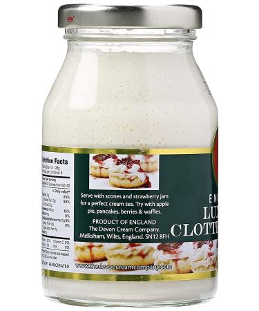 British-style Clotted Cream - 6 oz | Rich and Creamy Dairy Spread - Buy Online on GoSupps.com