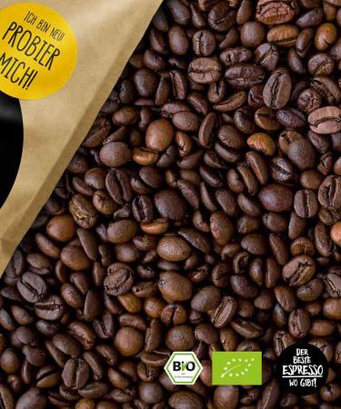 Biotiva DER Beste Espresso WO GIBT! - 250g (Beans) - Premium Organic Quality - Perfect Cream - Full-Bodied in Taste - Fresh Roast - Buy Online on GoSupps.com