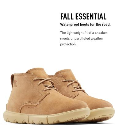 Sorel Men's Explorer Drift Waterproof Boot 9.5 Tawny Buff - Stylish & Waterproof Footwear - Buy Online on GoSupps.com