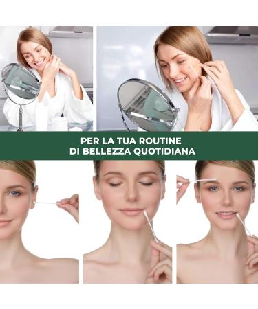 Sustainable Bamboo Cotton Ear Buds - 500 Biodegradable Q Tips Plastic-Free Zero Waste Cleaning - Buy Online on GoSupps.com