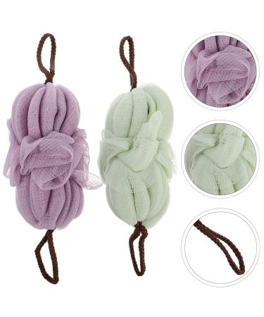 Buy Healifty 2pcs Bath Ball Back Strip - Exfoliating Shower Sponges & Loofah Massage Accessories for a Refreshing Bath Experience - Buy Online on GoSupps.com
