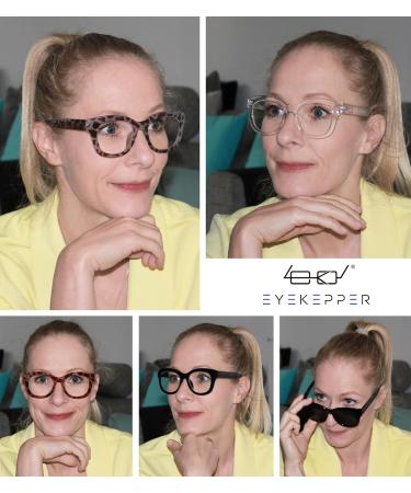Eyekepper Oversized Women's Reading Glasses - Retro 5 Pairs Mix 2.75x Reading Aid for Stylish Eyes - Buy Online on GoSupps.com
