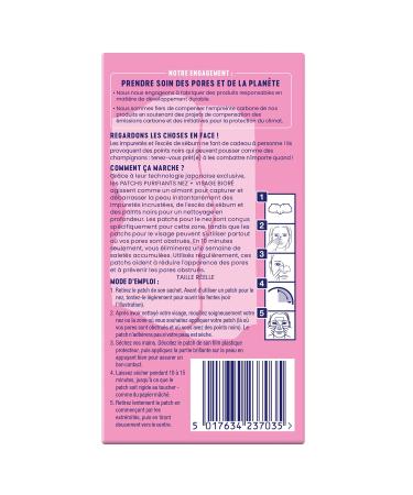 Bior Nose and Face Patches - 14 Pieces | Clear Pores for Glowing Skin | International Shipping Available - Buy Online on GoSupps.com