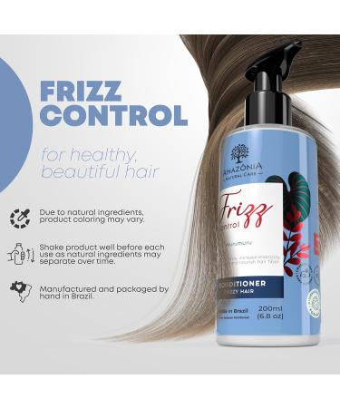 All Natural Anti-Frizz Hair Conditioner for Women & Men | Hydrate & Control Frizz with Murumuru | 6.8oz - Buy Online on GoSupps.com