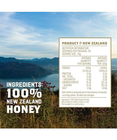 Taylor Pass Honey Co. Manuka Honey MGO83+ UMF5+ 500g | Sustainable New Zealand Honey | (Manuka UMF5+/MGO83+) - Buy Online on GoSupps.com