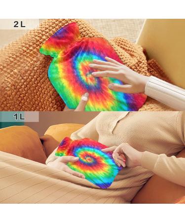 2L Heat Bottle with Spiral Binding - Pain Relief Hot Water Bag & Bed Warmer for Adults & Children - Ideal for Comfort & Warmth - Buy Online on GoSupps.com