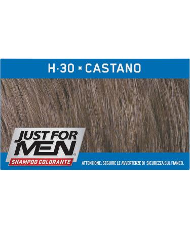  Just for men Just For Men COLORJUSTCN Colouring Shampoo H30 Castano 1 Pack of 1 - Buy Online on GoSupps.com