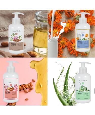 UMIDO Hand Lotion 250ml | Paraben-Free Almond Oil & Extract | Nourishing Hand Cream & Skin Care - Buy Online on GoSupps.com