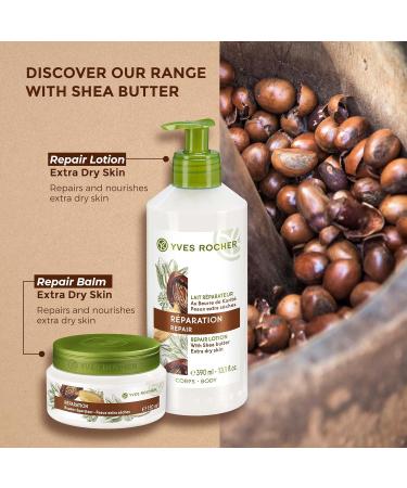 Yves Rocher Repair Lotion for Extra Dry Skin | Nourishing Hand & Body Lotion | 13.1 fl oz - Shop Internationally - Buy Online on GoSupps.com