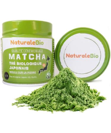 Organic Japanese Matcha Tea. Ceremony Matcha Green Tea Powder. Matcha Green Tea Produced in Japan Uji Kyoto. Ideal for Drinking Po - Buy Online on GoSupps.com