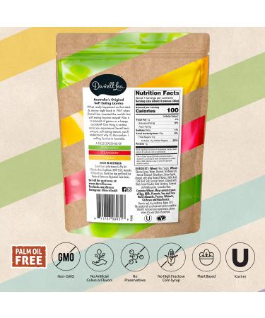 Darrell Lea Mixed Flavor Licorice 7oz - Vegan, Non-GMO, Palm Oil Free, Kosher, Small Batch - Buy Online on GoSupps.com