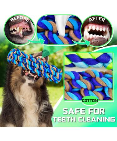 XL Dog Chew Toys for Aggressive Chewers Large Breed 14 Pack Tough Indestructible Dog Toys for Aggressive Chewers Durable Puppy Chew Toys for Teething Heavy Duty Cotton Dog Rope Toys for Large Dogs - Buy Online on GoSupps.com