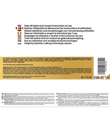Extra Strong Hemp Cream 200ml | Fast Absorption Formula with Hemp Oil, Menthol, Rosemary & Calendula | Gel for Joint & Muscle Pain in Neck, Shoulders, Elbows, Back, Hips, Knees, Wrists & Hands - Buy Online on GoSupps.com