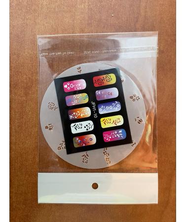 Fingernail stencil (airbrush nail art) Fengda JFH01-010