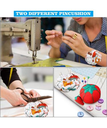 140-Piece Sewing Tool Set with Pin Cushions, Glass Head Pins, Self-Threading Needles, Seam Ripper, Thimble, and Tape Measure - Buy Online on GoSupps.com