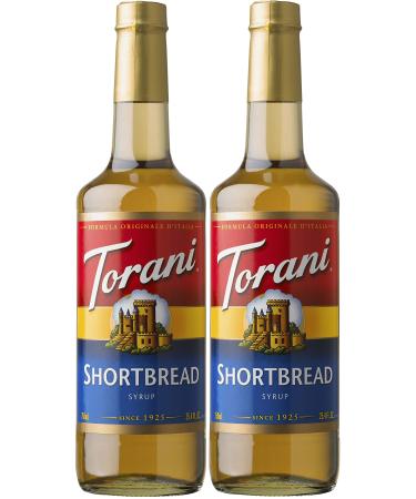 Torani Shortbread Syrup 750ml 2 Pack
